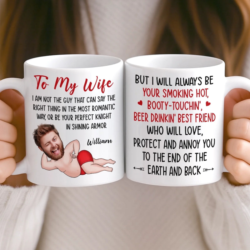 Custom Photo Mug - Personalized Anniversary Wedding Gifts For Husband And Wife, Him And Her - Every Day With You