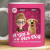 Custom Mug - Personalized Birthday Gifts For Dog Lovers, Dog Dad And Mom - Forever My Little Buddy