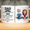 Custom Mug - Personalized Birthday Gifts For Mom, Dad, Daughter, Son - Handle With Love