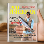 Custom Rectangle Shaped Acrylic Plaque - Personalized Birthday Gifts For Fisherman - Reely Good At This
