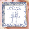 Custom Full-Print Jewelry Dish - Personalized Birthday Gifts For Dog Cat Lovers, Dog Dad And Mom, Cat Owners - Living A Life Wrapped In Pet Love