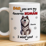 Custom Name Dog Gifts for Dad - Personalized Mug
