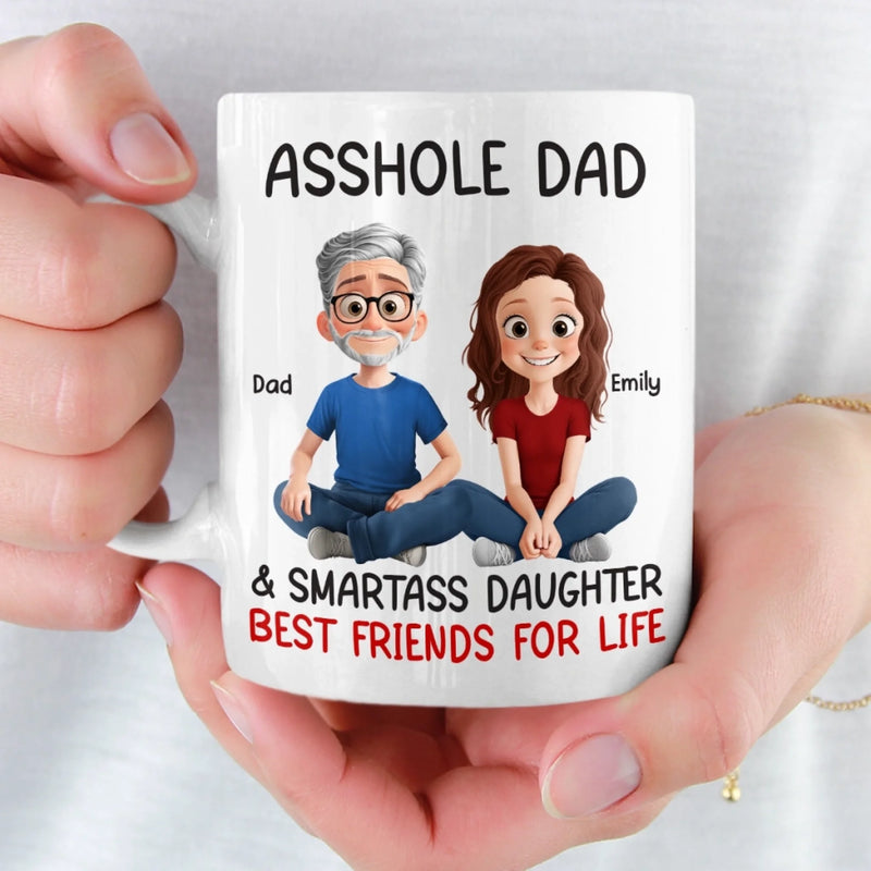 Custom Mug - Personalized Birthday Gifts For Mom, Dad, Daughter, Son - You Make Ordinary Days Golden