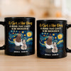 Custom Black Mug - Personalized Birthday Gifts For Dog Cat Lovers, Dog Dad And Mom, Cat Owners - Where The Fur Meets The Soul