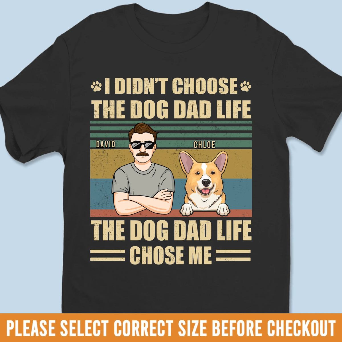Custom Unisex T-shirt, Premium T-shirt, Hoodie - Personalized Birthday Gifts For Dog Lovers, Dog Dad And Mom - Just A Man And His Mischief Team