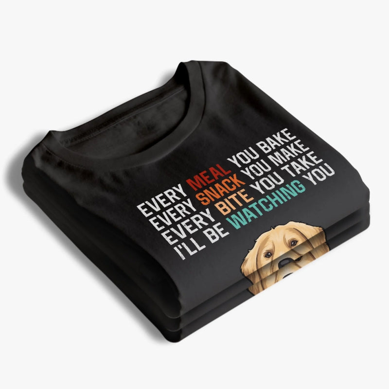 Custom Unisex T-shirt, Premium T-shirt, Hoodie - Personalized Birthday Gifts For Dog Lovers, Dog Dad And Mom - Personal Crumb Detector