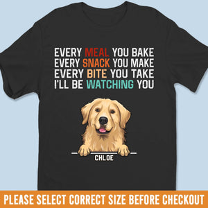 Custom Unisex T-shirt, Premium T-shirt, Hoodie - Personalized Birthday Gifts For Dog Lovers, Dog Dad And Mom - Personal Crumb Detector