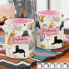 Custom Accent Mug - Personalized Birthday Gifts For Cat Lovers, Cat Mom And Dad - Professional Meow Translator