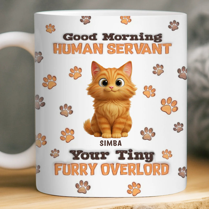 Custom Mug - Personalized Birthday Gifts For Cat Lovers, Cat Mom And Dad - Cats Make Everything Softer