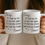Custom Mug - Personalized Anniversary Wedding Gifts For Husband And Wife, Him And Her - Love You More Every Day