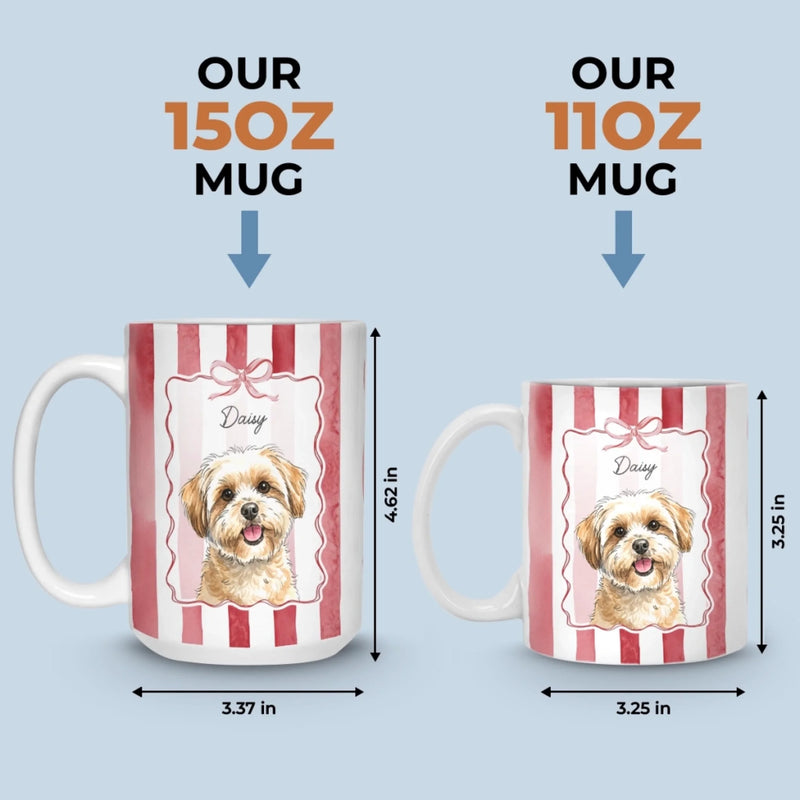Custom Photo Mug - Personalized Christmas Birthday Gifts For Dog Cat Lovers, Dog Dad And Mom, Cat Owners - Sweetest Companion
