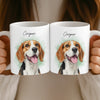 Custom Photo Mug - Personalized Christmas Birthday Gifts For Dog Cat Lovers, Dog Dad And Mom, Cat Owners - My Sunshine Pup