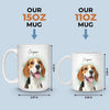 Custom Photo Mug - Personalized Christmas Birthday Gifts For Dog Cat Lovers, Dog Dad And Mom, Cat Owners - My Sunshine Pup