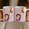 Custom Mug - Personalized Christmas Birthday Gifts For Dog Cat Lovers, Dog Dad And Mom, Cat Owners - Love And Fur Everywhere