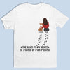 Custom Unisex T-shirt, Premium T-shirt, Hoodie - Personalized Birthday Gifts For Dog Lovers, Dog Dad And Mom - Home Is Where Pets Are