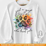 When I Needed A Hand, I Found A Paw - Dog & Cat Personalized Custom Unisex Sweatshirt With Design On Sleeve - Gift For Pet Owners, Pet Lovers