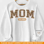Home Is Wherever Mom Is - Family Personalized Custom Unisex Sweatshirt With Design On Sleeve - Gift For Mom, Grandma