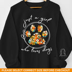 Custom Name Dog Lover Gifts for Women - Personalized Sweater
