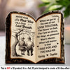 Custom Acrylic Plaque - Personalized Anniversary Wedding Gifts For Husband And Wife, Him And Her - The Story Of Us