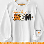 Custom Name Spooky Grandma Halloween Gifts - Personalized Sweater
