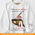 Every Baseball Star Shines With A Mom's Love - Family Personalized Custom Unisex Sweatshirt, Hoodie With Design On Sleeve - Mother's Day, Gift For Baseball Moms