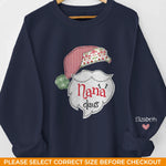 The Love Of A Mother Brightens Every Moment - Family Personalized Custom Unisex Sweatshirt With Design On Sleeve - Christmas Gift For Mom, Grandma