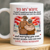 Custom Mug - Personalized Anniversary Wedding Gifts For Husband And Wife, Him And Her - Our Love Our Story