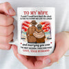 Custom Mug - Personalized Anniversary Wedding Gifts For Husband And Wife, Him And Her - Our Love Our Story