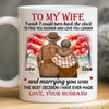 Custom Mug - Personalized Anniversary Wedding Gifts For Husband And Wife, Him And Her - Our Love Our Story