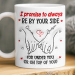 Custom Mug - Personalized Anniversary Wedding Gifts For Husband And Wife, Him And Her - Our Love Still Grows