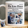 Custom Photo Mug - Personalized Anniversary Wedding Gifts For Husband And Wife, Him And Her - Together Feels Like Home