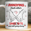 Custom Mug - Personalized Anniversary Wedding Gifts For Husband And Wife, Him And Her - Always Choosing Each Other