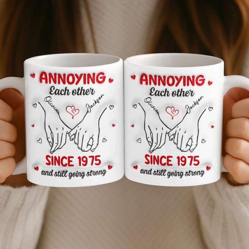 Custom Mug - Personalized Anniversary Wedding Gifts For Husband And Wife, Him And Her - Always Choosing Each Other