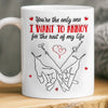 Custom Mug - Personalized Anniversary Wedding Gifts For Husband And Wife, Him And Her - Falling For You Daily