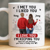 Custom Mug - Personalized Anniversary Wedding Gifts For Husband And Wife, Him And Her - Still Sweet On You