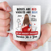 Custom Mug - Personalized Anniversary Wedding Gifts For Husband And Wife, Him And Her - Home Is Your Arms