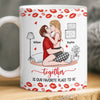 Custom Mug - Personalized Anniversary Wedding Gifts For Husband And Wife, Him And Her - Choosing You Every Day