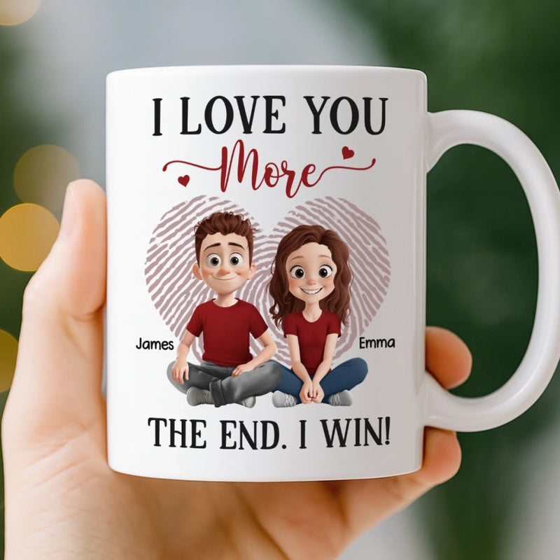 Custom Mug - Personalized Anniversary Wedding Gifts For Husband And Wife, Him And Her - Two Hearts One Story