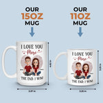 Custom Name Romantic Couple Gifts - Personalized Mugs