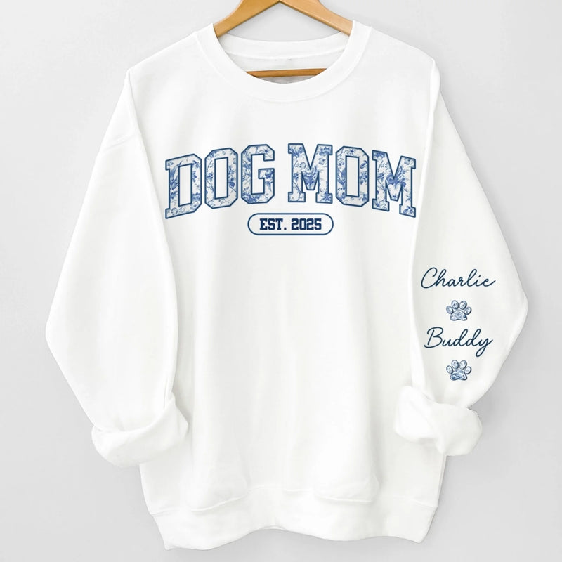 Custom Unisex Sweatshirt, Hoodie With Design On Sleeve - Personalized Christmas Birthday Gifts For Dog Cat Lovers, Dog Dad And Mom, Cat Owners - Pawrent Life Chosen