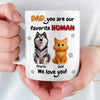 Custom Mug - Personalized Birthday Gifts For Dog Cat Lovers, Dog Dad And Mom, Cat Owners - Fur Family Forever