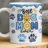 Custom Mug - Personalized Christmas Birthday Gifts For Dog Cat Lovers, Dog Dad And Mom, Cat Owners - Queen Of The Treats