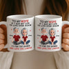 Custom Mug - Personalized Anniversary Wedding Gifts For Husband And Wife, Him And Her - Together Feels Like Home Always