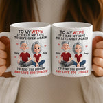Custom Name Romantic Gifts for Wife - Personalized Mugs