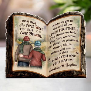 Custom Acrylic Plaque - Personalized Anniversary Wedding Gifts For Husband And Wife, Him And Her - Loving You Is My Greatest Joy