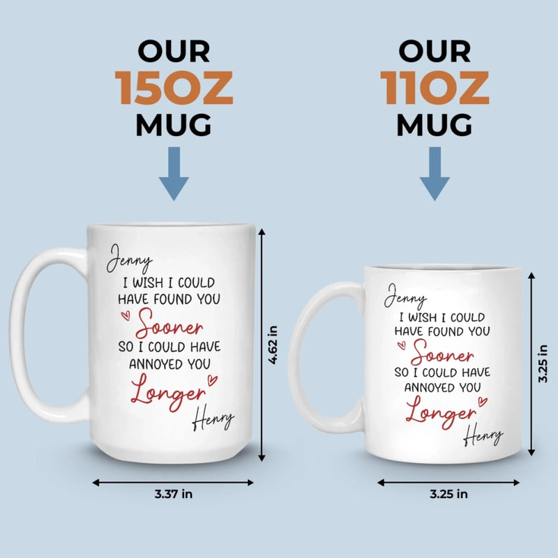 Custom Mug - Personalized Anniversary Wedding Gifts For Husband And Wife, Him And Her - You Are My Favorite Person
