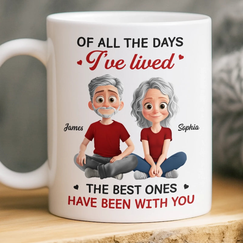 Custom Mug - Personalized Anniversary Wedding Gifts For Husband And Wife, Him And Her - You Me Always Better Together