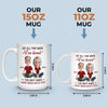 Custom Mug - Personalized Anniversary Wedding Gifts For Husband And Wife, Him And Her - You Me Always Better Together