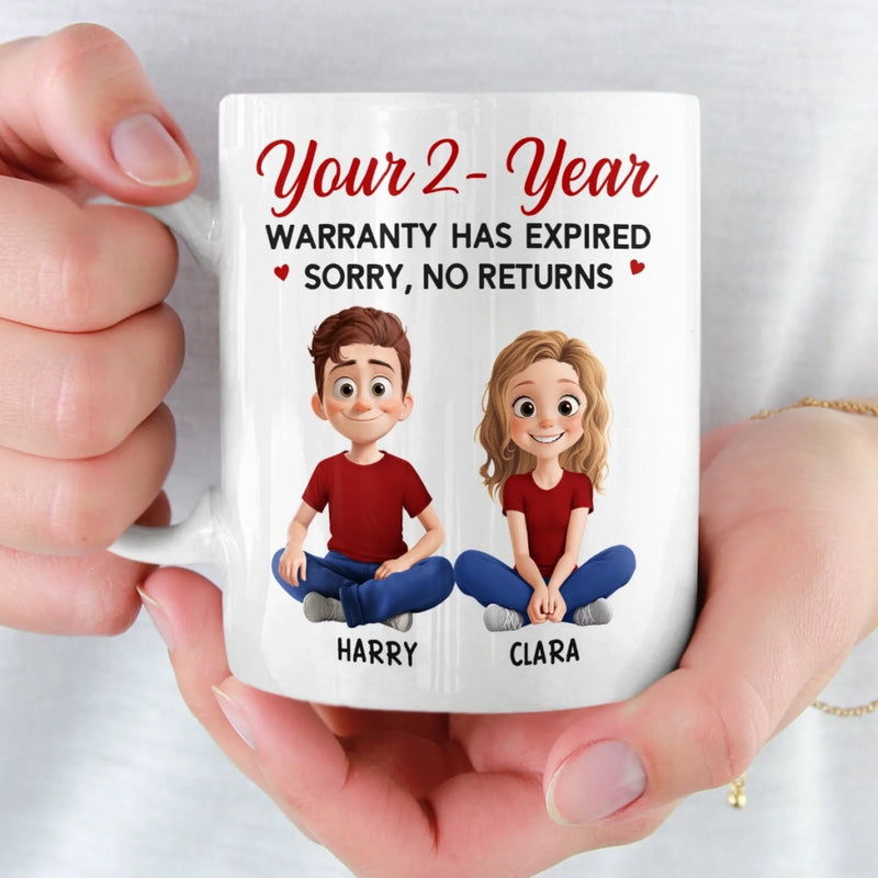 Custom Mug - Personalized Anniversary Wedding Gifts For Husband And Wife, Him And Her - Loving You Is My Favorite