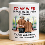 Custom Name Forever Love Gifts for Wife - Personalized Mugs